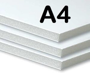 10 Pack A4 , White Foam Board 5mm