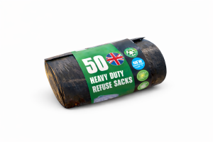 Heavy Duty Black Refuse Sacks 70L Pack of 1