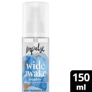 IMPULSE WIDE AWAKE LADIES FRAGRANCE MIST 150ML SAPHIRE