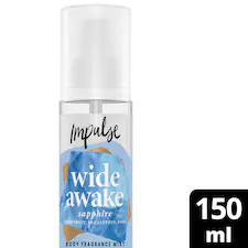 IMPULSE WIDE AWAKE LADIES FRAGRANCE MIST 150ML SAPHIRE