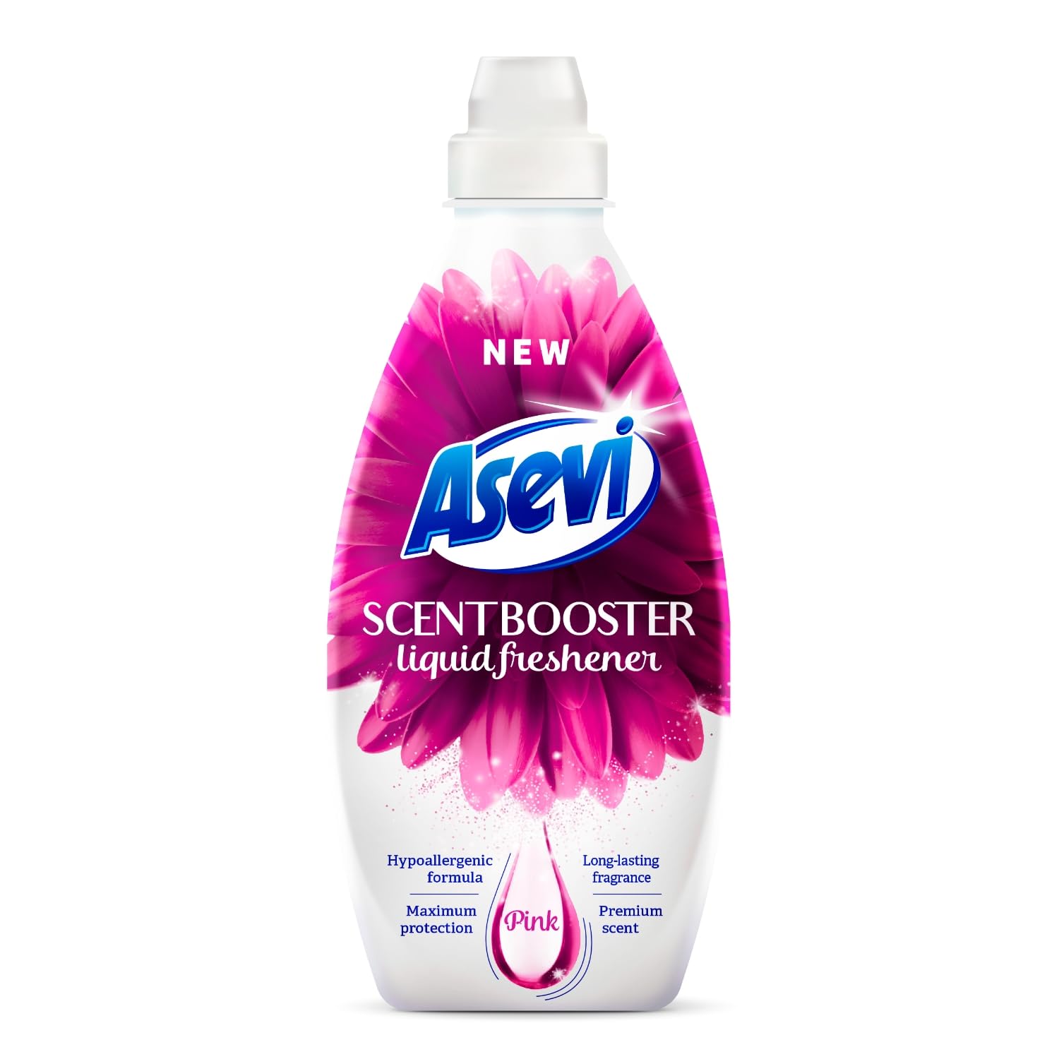 ASEVI 720ML SCENT BOOSTER LIQUID LAUNDRY FRESHENER PINK 36 WASH