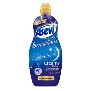 ASEVI SENSATIONS 1320ML FABRIC SOFTENER DREAMS 60 WASH CONCENTRATED