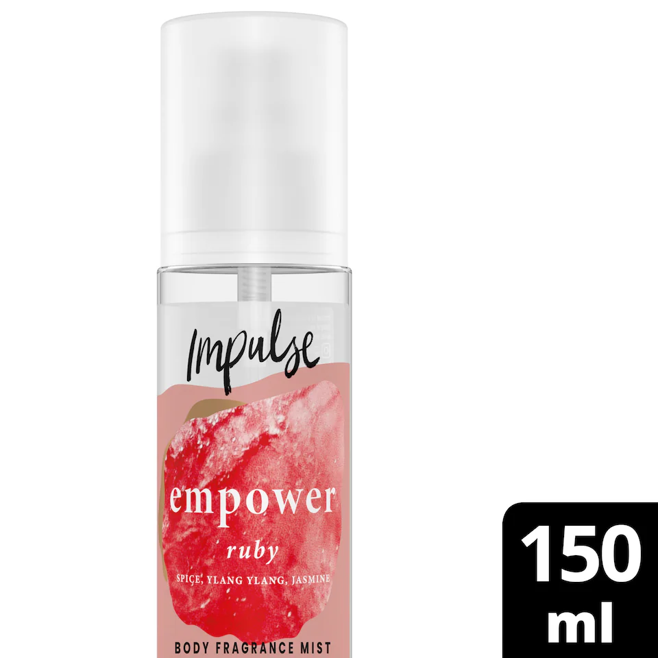 IMPULSE POWER LADIES FRAGRANCE MIST 150ML RUBY