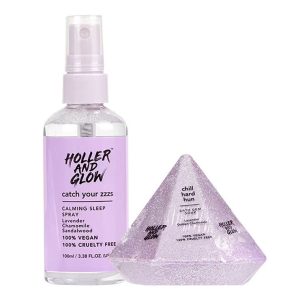 HOLLER AND GLOW SLEEP BATH BOMB AND PILLOW SPRAY GIFT SET
