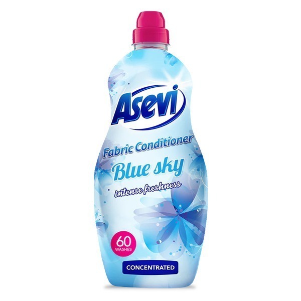 ASEVI 1380ML FABRIC SOFTENER BLUE 60 WASH